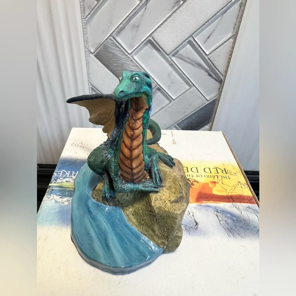 SALE Vintage Tudor Mint Lake Dragon 1999